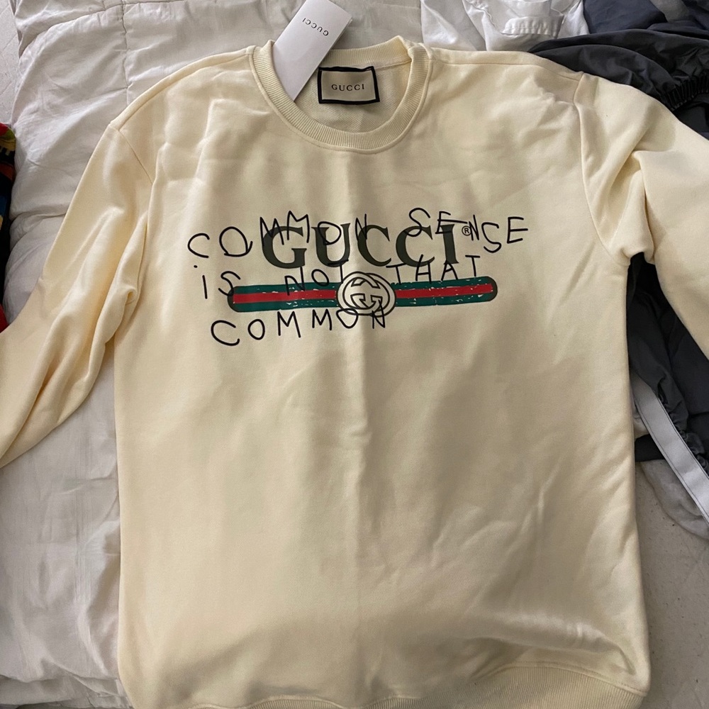 Gucci crew neck sweatshirt